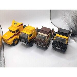 Lot Of 4 Toy Truck Cabs 3 Vintage TONKA TRUCK Cabs For Semi + 1989 Remco Truck